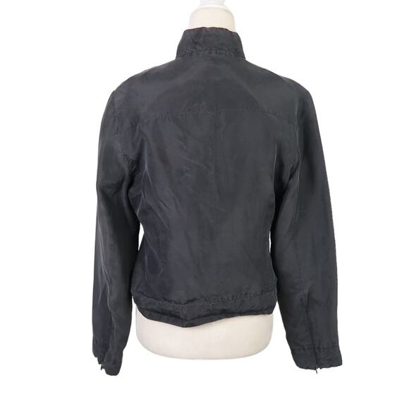 Esprit Women's Charcoal Bomber Jacket - Picture 4 of 5